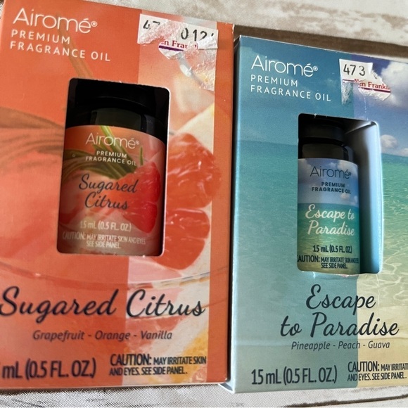 Fragrance Oils Airome Sugared Citrus Escape to Paradise Premium Fragrancence Oil - Picture 2 of 7